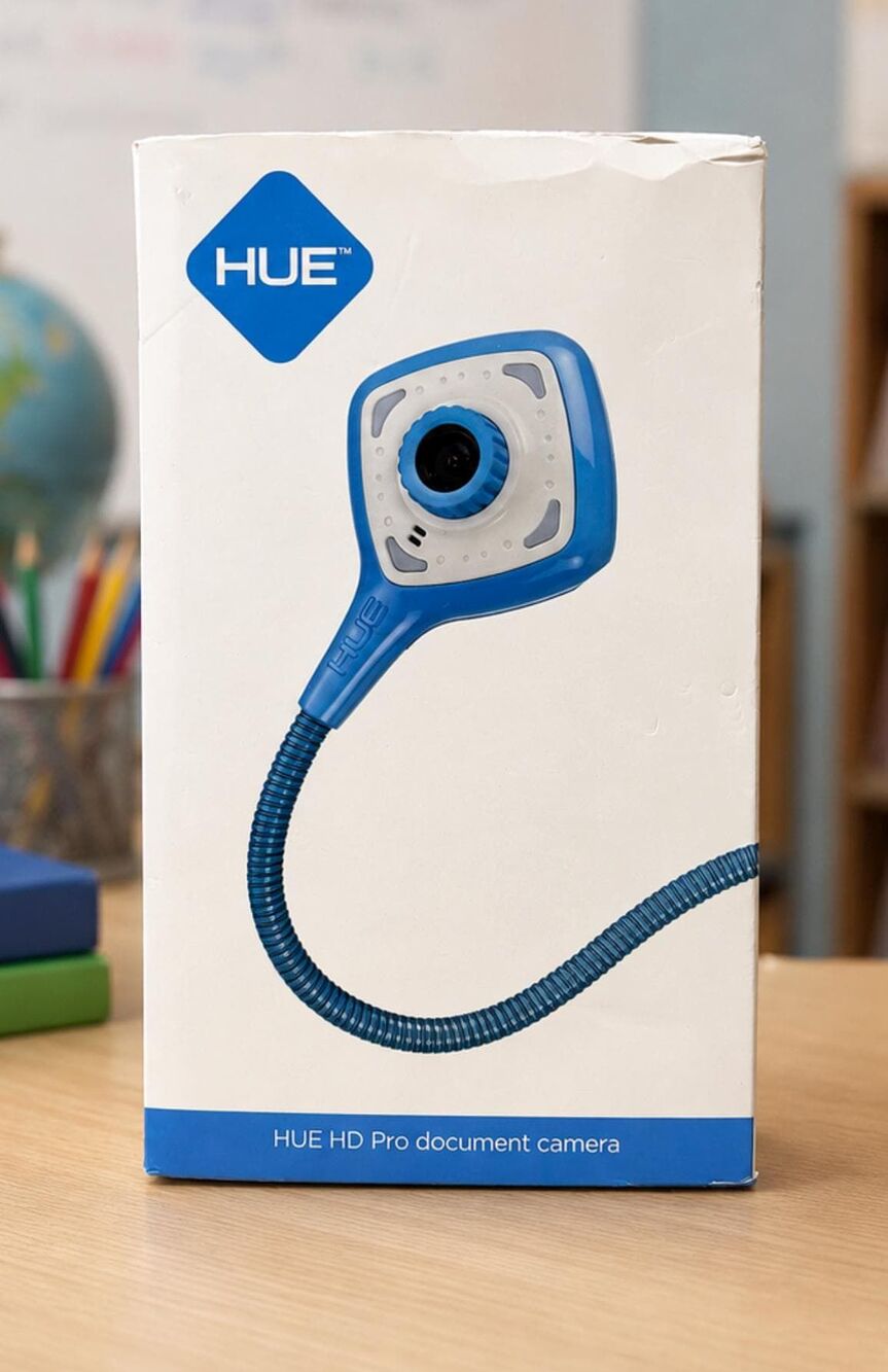 HUE HD Pro Document Camera USB Webcam for Teaching Homeschool Video Conferencing